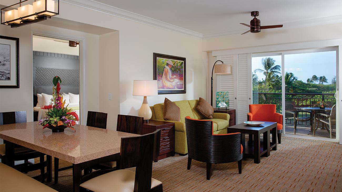 Living Room and Dining Room